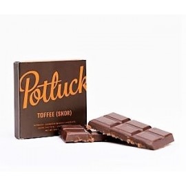 Potluck Chocolate Bar - Toffee (300mg THC)