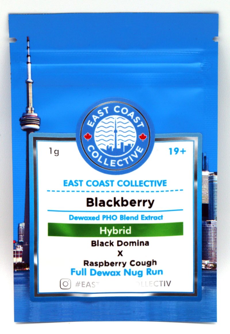 East Coast Collective Shatter *80-90% THC* Blackberry - Image 2