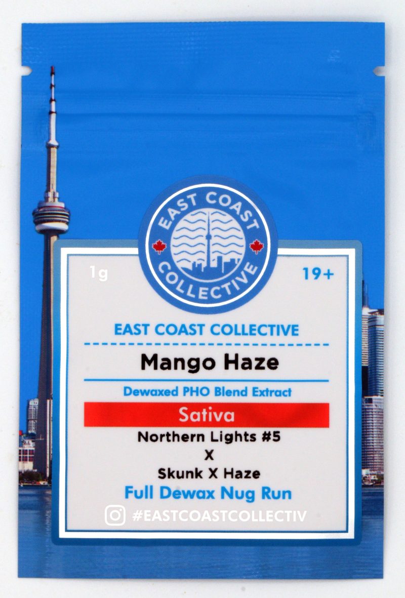 East Coast Collective Shatter *80-90% THC* Mango Haze - Image 2