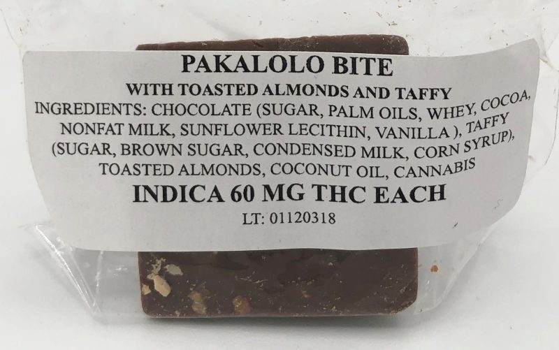 CannaCo Pakalolo Bite - 60mg THC (Indica) - Image 2