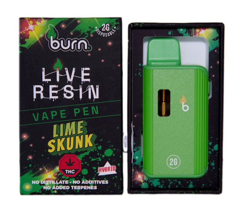 Burn *Live Resin* Disposable Vape Pens (2g) - Image 4