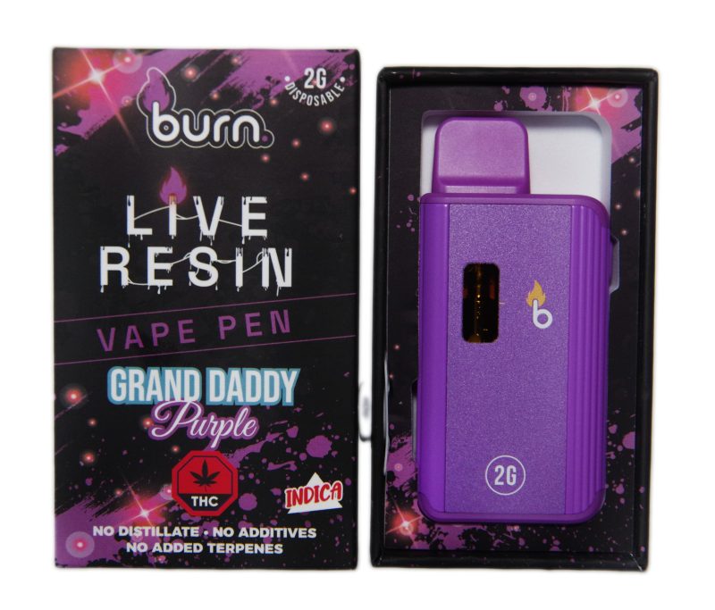 Burn *Live Resin* Disposable Vape Pens (2g) - Image 8