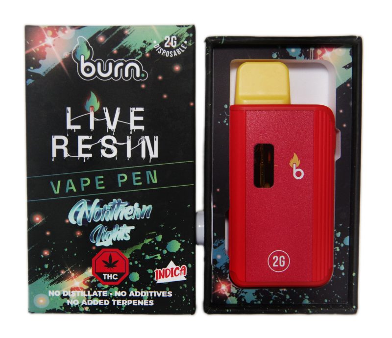 Burn *Live Resin* Disposable Vape Pens (2g) - Image 9