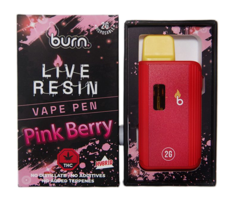 Burn *Live Resin* Disposable Vape Pens (2g) - Image 7