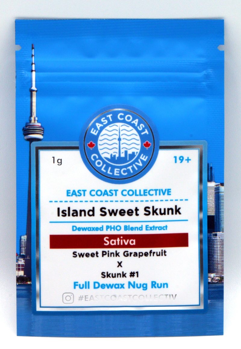 East Coast Collective Shatter *80-90% THC* Island Sweet Skunk - Image 2