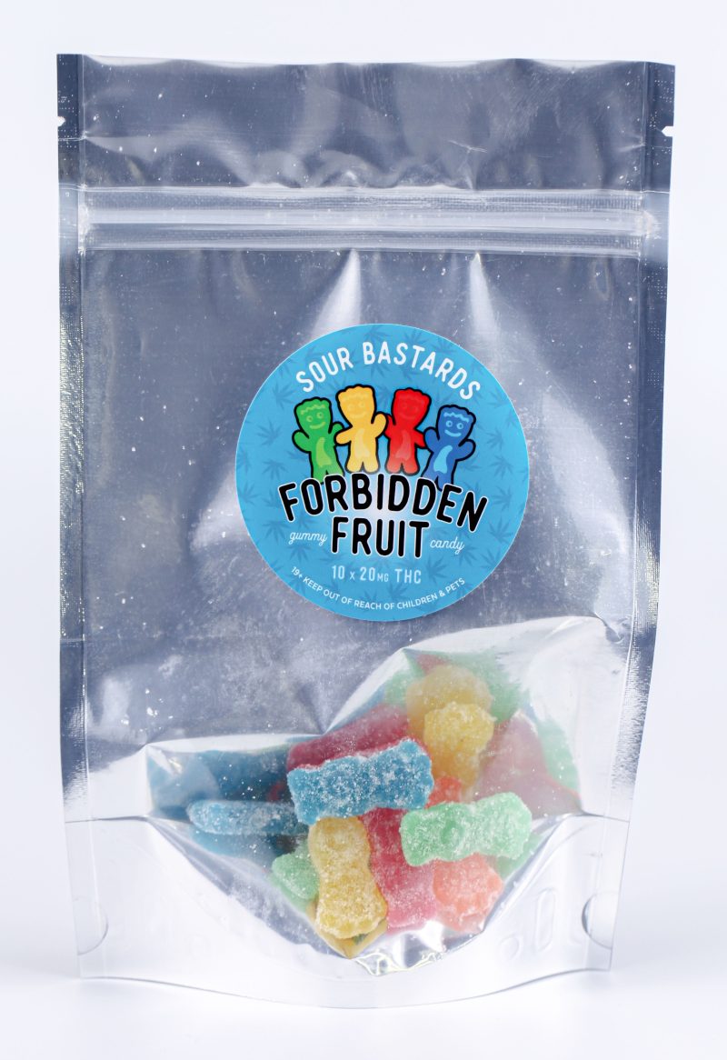 Forbidden Fruit - Sour Bastards (200mg THC per pack) - Image 3