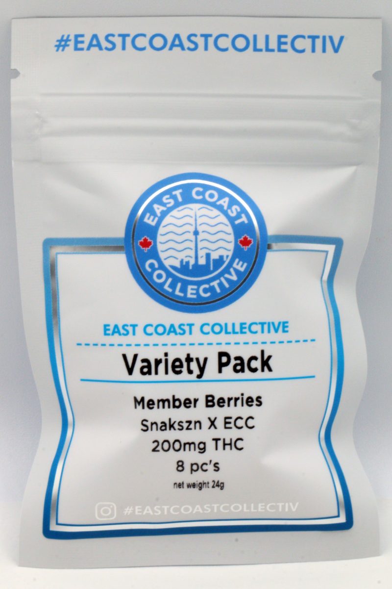 East Coast Collective - Member Berries - Variety Pack (200mg) *Solventless* - Image 2