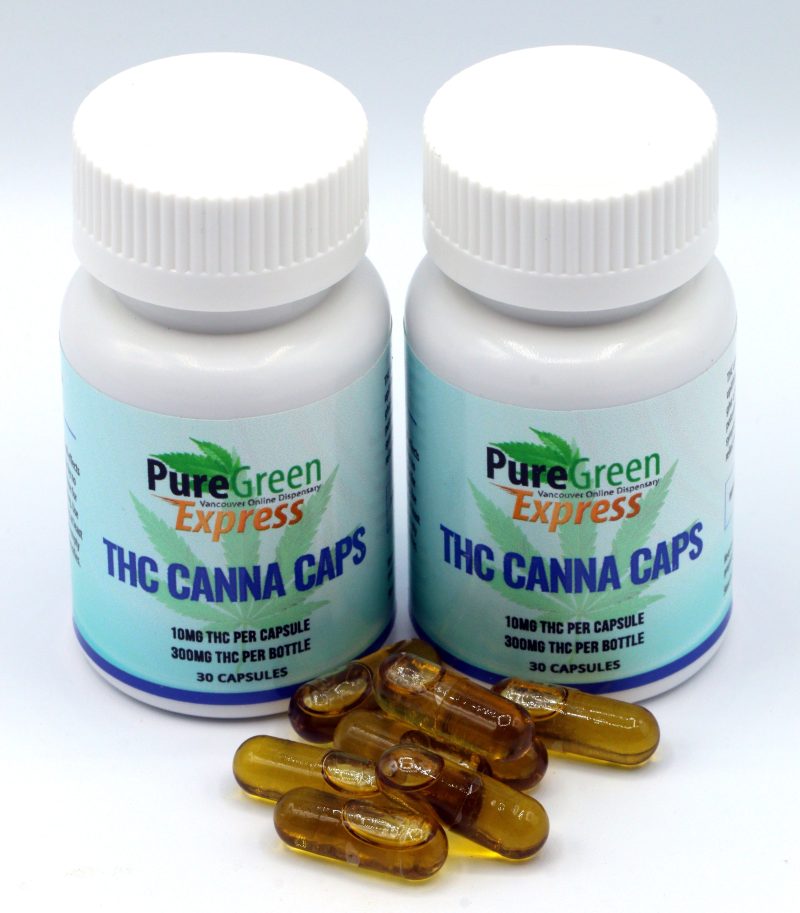 PGE Canna Caps | 10mg THC 30 Count Bottle - Image 2