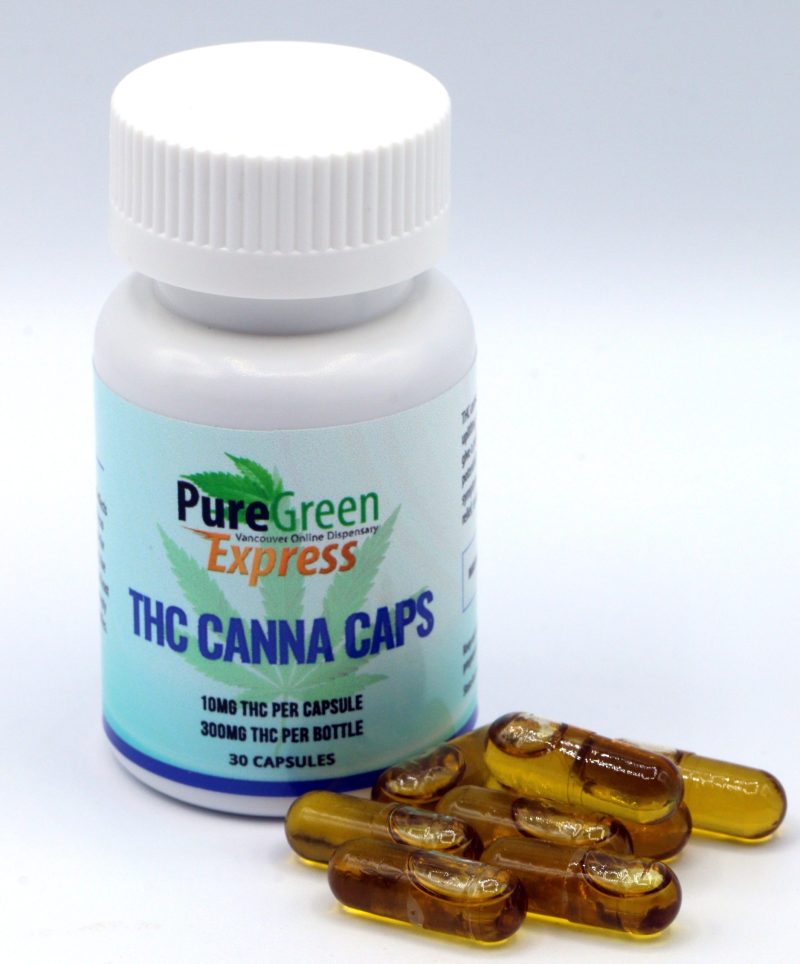 PGE Canna Caps | 10mg THC 30 Count Bottle