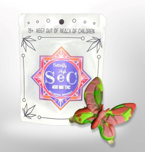 SeC Gummy - Butterfly High (400mg THC) *SALE*