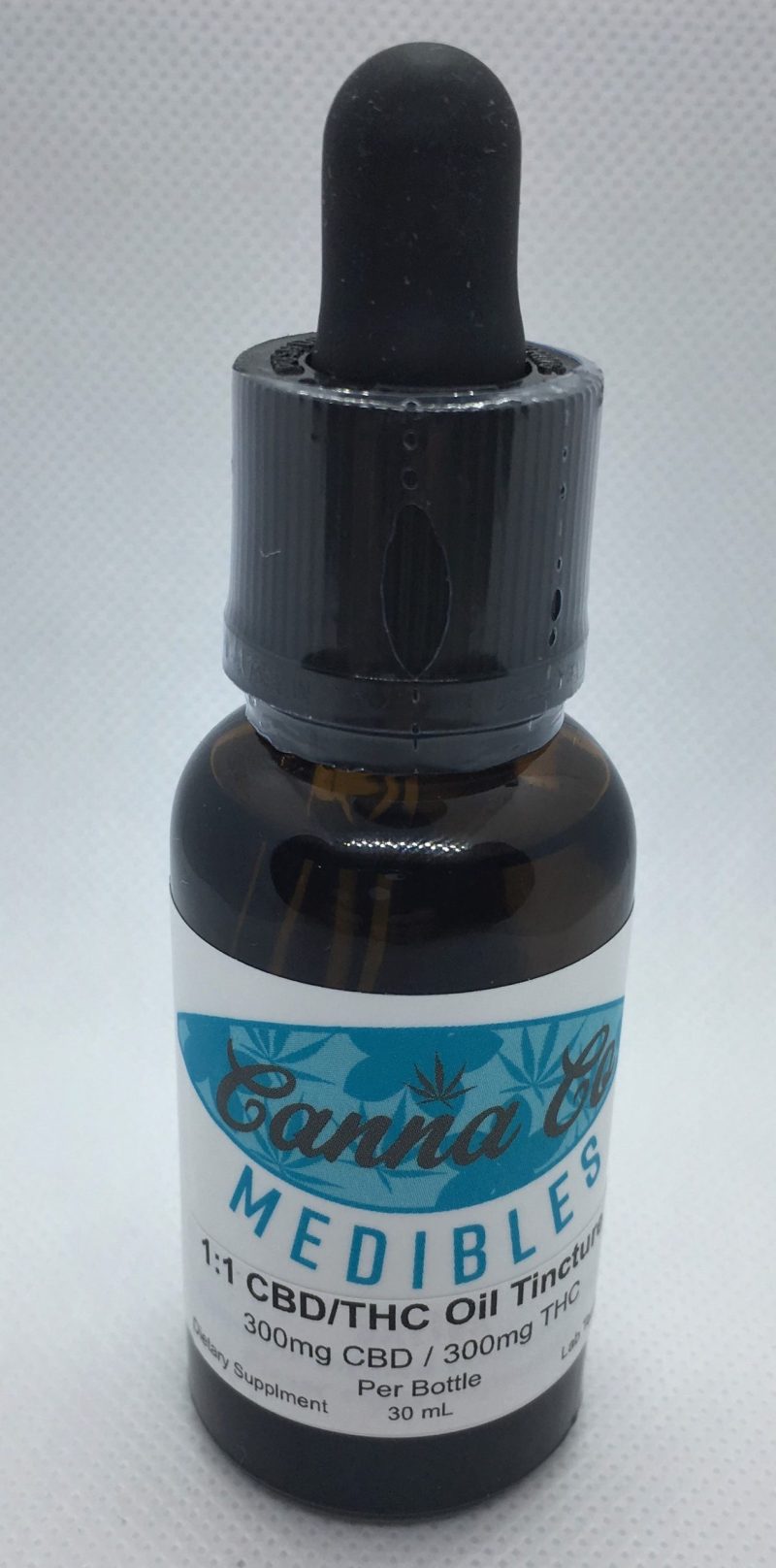 CannaCo 1:1 Tincture  (300mg CBD:300mg THC)