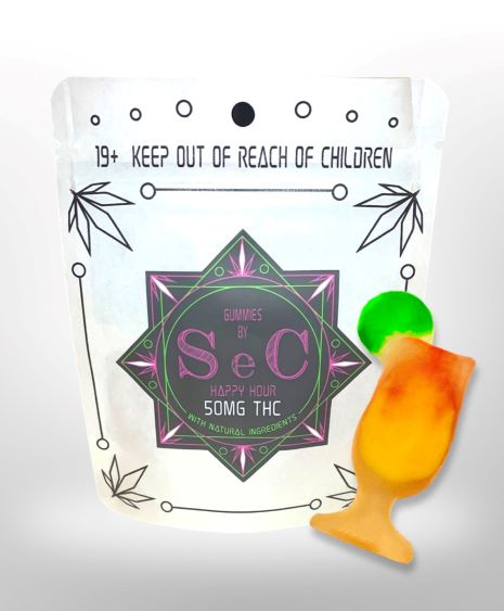 SeC Gummy - Happy Hour (50mg THC) *SALE*