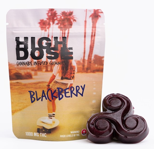 Bodega *High Dose* Gummy - Blackberry (1500mg THC)