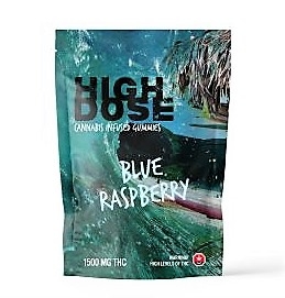 Bodega *High Dose* Gummy - Blue Raspberry (1500mg THC)