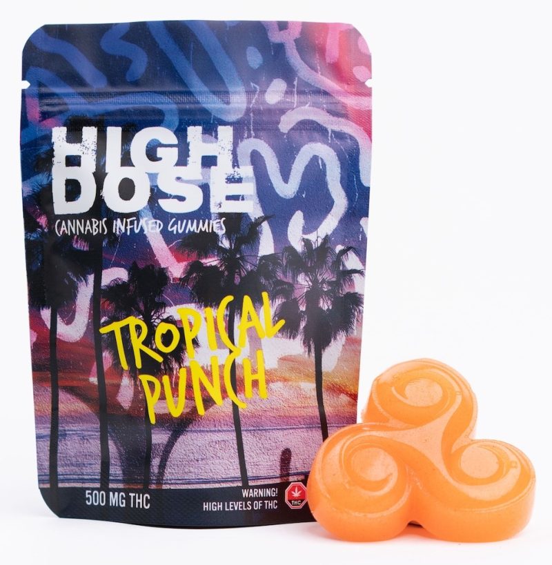 Bodega *High Dose* Gummy - Tropical Punch (500mg THC)