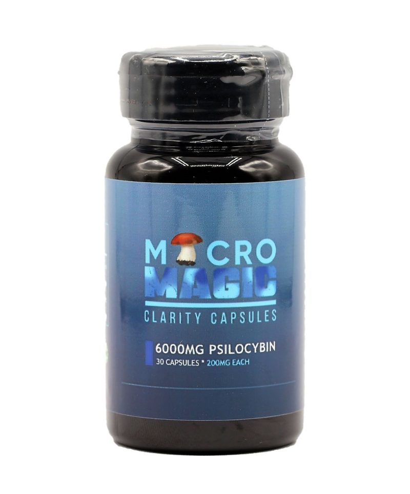 Psilocybin Microdose Shroom Capsules (200MG)  30 Count Bottle