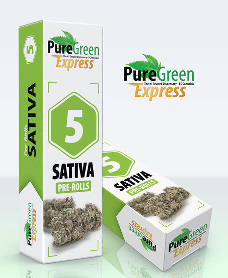 PGE Pre Rolled Joints - Sativa (5-Pack)