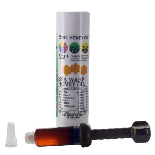 Viridesco SeaWarp Honey Oil (5ml - 3465mg THC) Hybrid