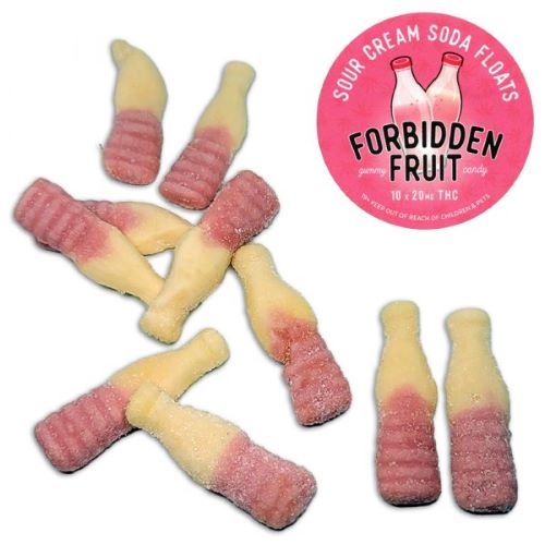 Forbidden Fruit - Sour Cream Soda Floats (200mg THC per pack)