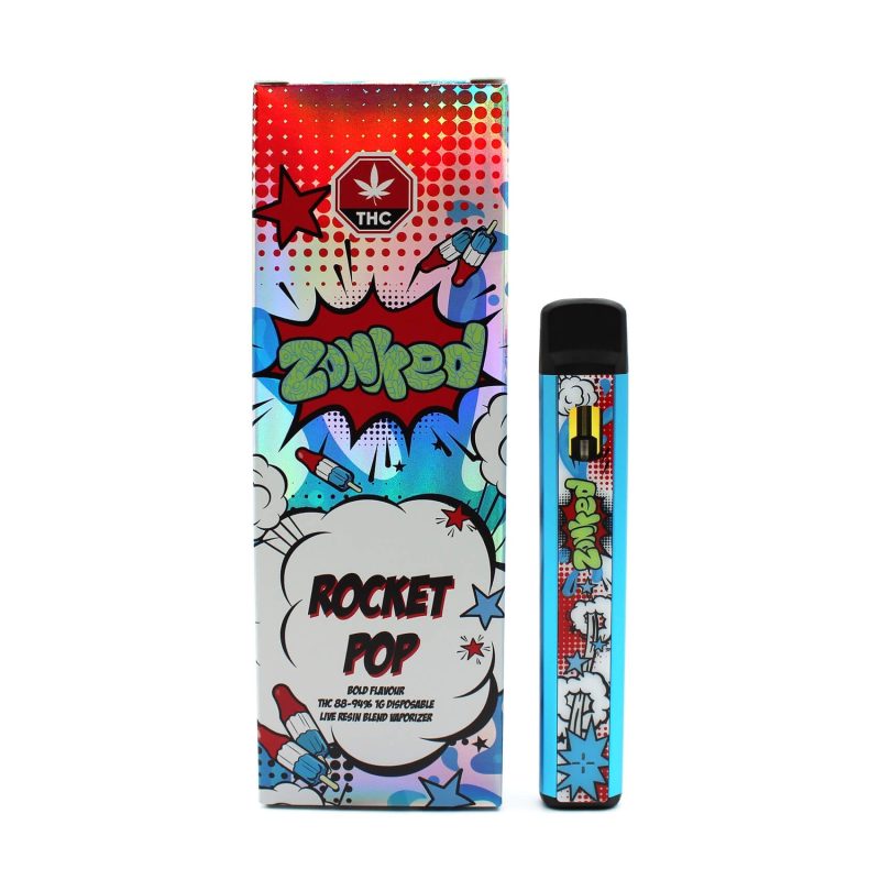 zonked disposable pen rocket pop