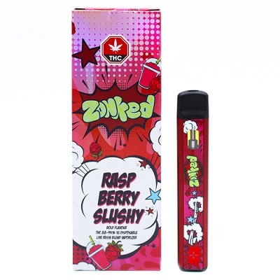 Zonked *Live Resin* Disposable Vape Pen - Raspberry Slushy (1g)